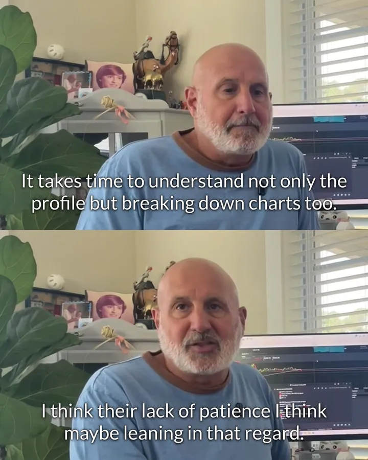 Common mistake new traders make, caption 1