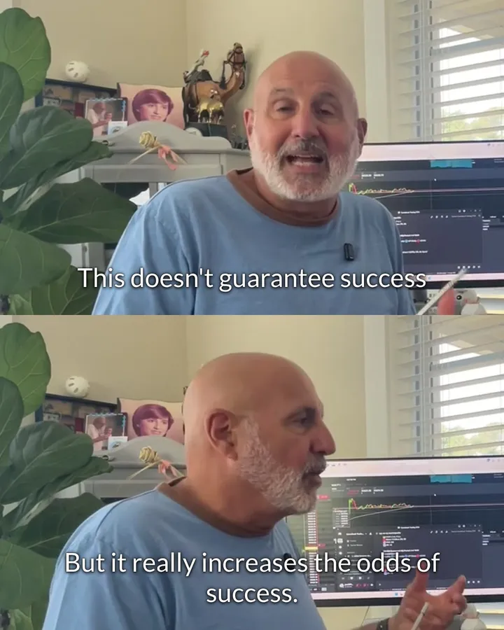 Make a living day trading, caption 3