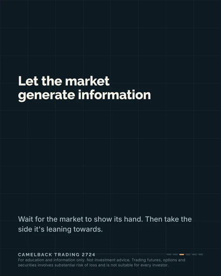 Danger of deciding what the market should do, carousel 3