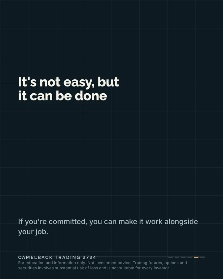 Working a full-time job while day trading, carousel 5