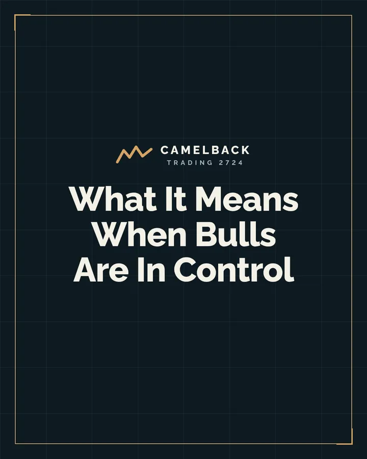 Image: What it means when bulls are in control