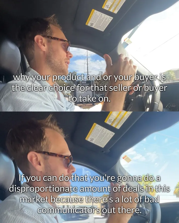 Being a good communicator gets deals done, caption screenshot 3