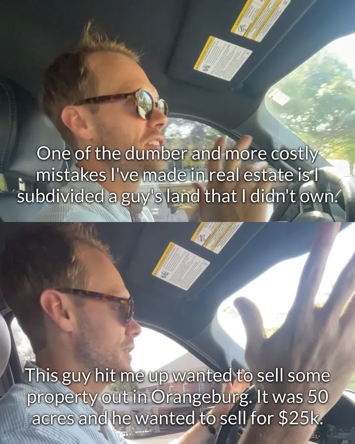 Don't subdivide someone else's land, caption screenshot 1