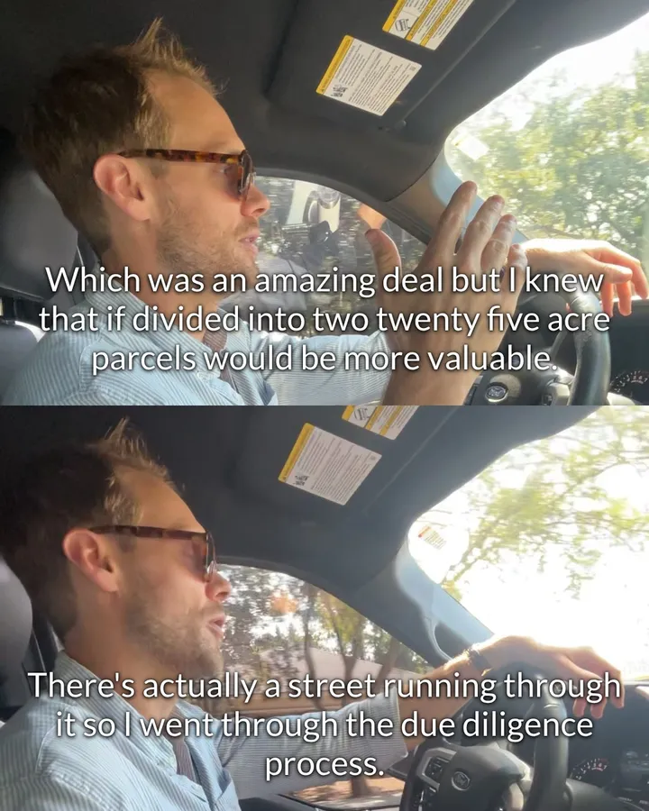 Don't subdivide someone else's land, caption screenshot 2