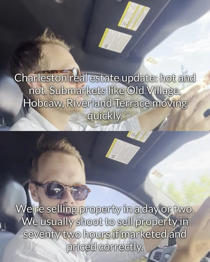 Fall 2026 market update for Charleston, caption screenshot 1
