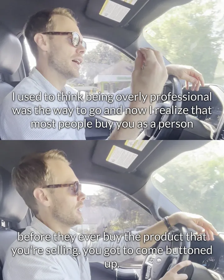 How you treat people matters, caption screenshot 1