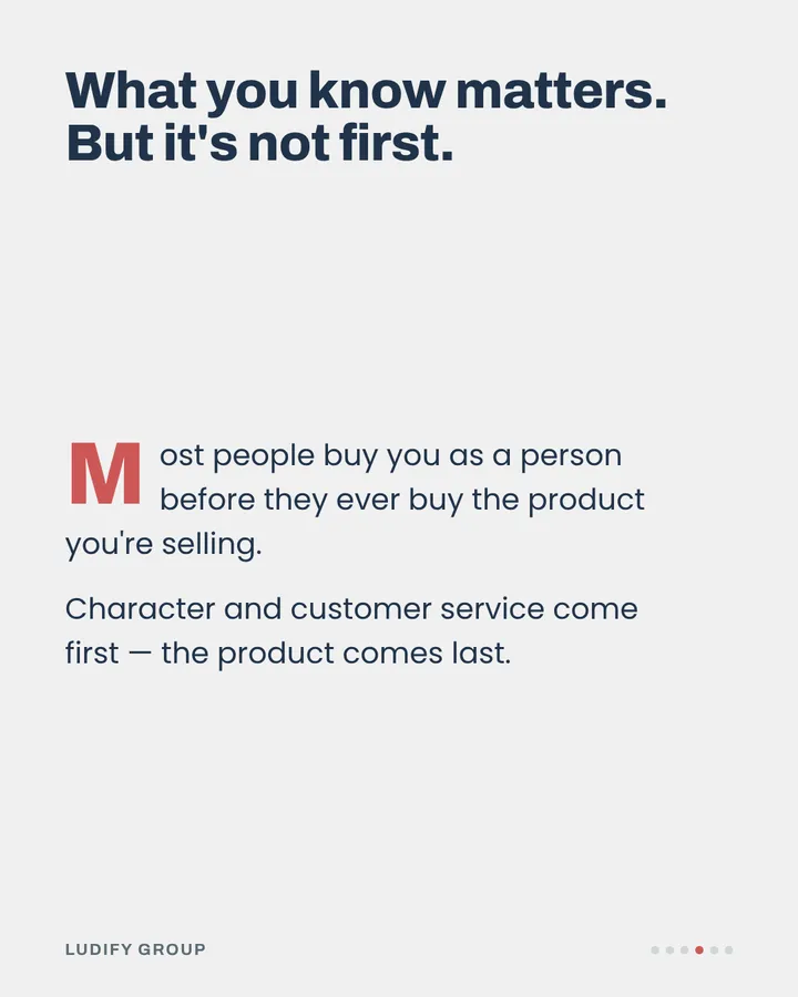 How you treat people matters, carousel slide 4
